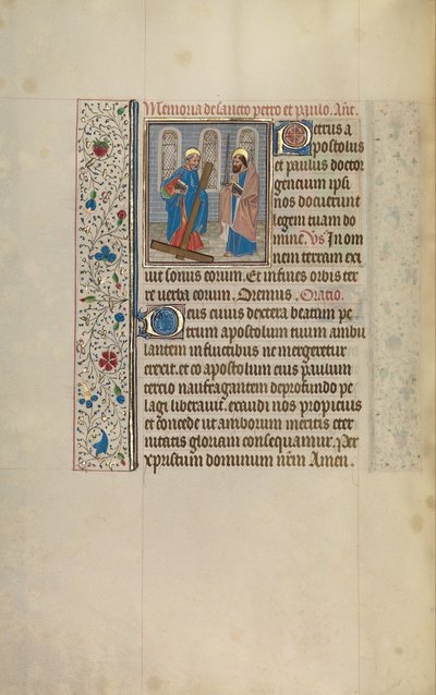 Aziz Peter ve Paul by Workshop of Willem Vrelant