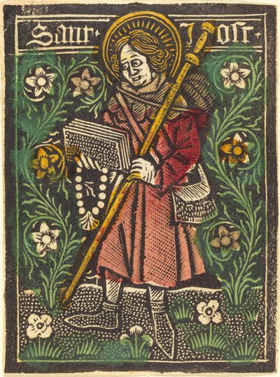 Aziz Jost, c. 1480. by Workshop of the Master of the