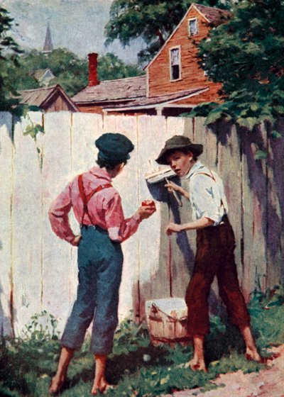 Bir çocuğun her gün bir çiti badanalama şansı olur mu? by Worth Brehm