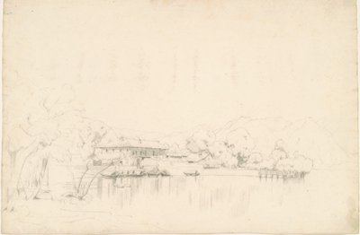 Göl Evleri by Worthington Whittredge