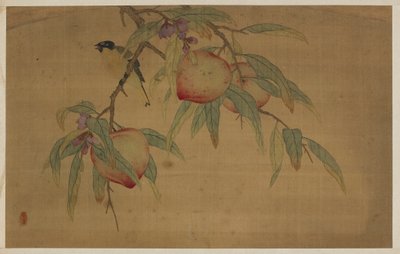 Kuş, Meyve ve Çiçekler, Qing hanedanı, 1741. by Wu Zhang
