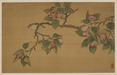 Kuş ve Meyve, Qing hanedanı, 1741. by Wu Zhang