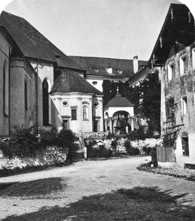 St Wolfgang, Salzkammergut, Avusturya, 1900
