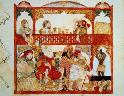 Gezgin gezgin Abu-Zayd by Yahya ibn Mahmud Al Wasiti