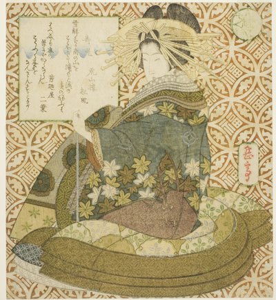 Jurojin, "İyi Şansın Yedi Tanrısının Parodisi (Mitate shichifukujin)" dizisinden by Yashima Gakutei