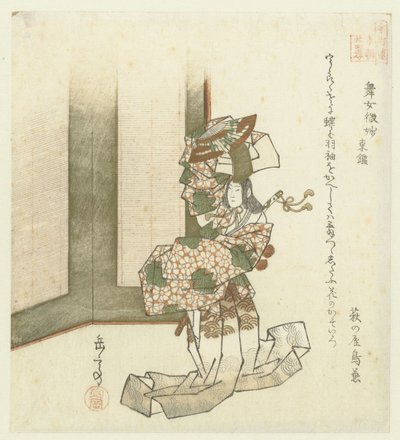 Honchôren için yirmi dört Japon evlada dindarlığı örneği (dizi adı) by Yashima Gakutei