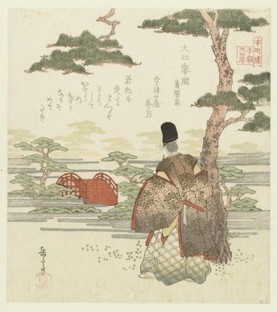Honchôren için yirmi dört Japon evlada dindarlığı örneği (dizi adı) by Yashima Gakutei