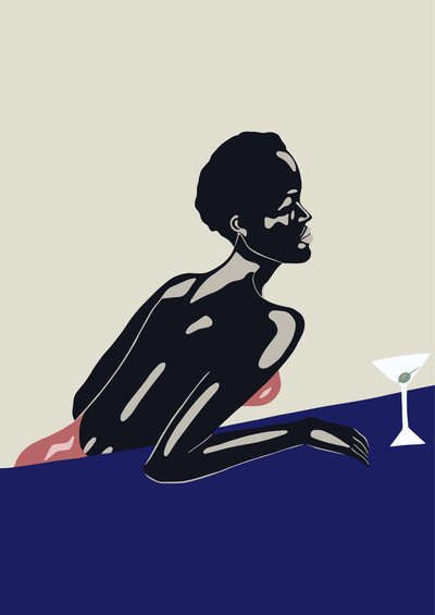 Akşam İçeceği, 2016, (dijital) by Yi Xiao Chen