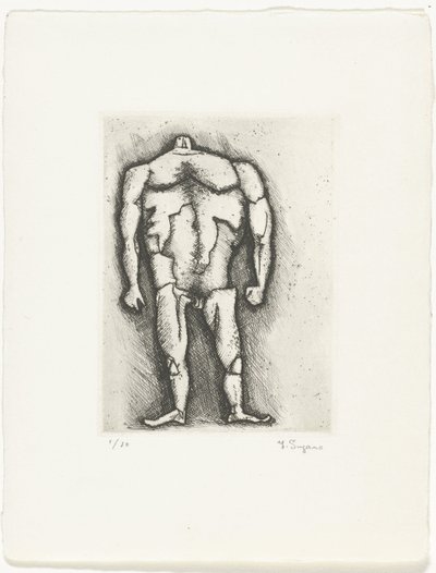 Güçlü adam by Yo Sugano (signed by artist)