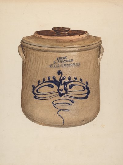 Kapaklı Güveç, c. 1938. by Yolande Delasser