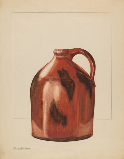 Sürahi, ç. 1936. by Yolande Delasser