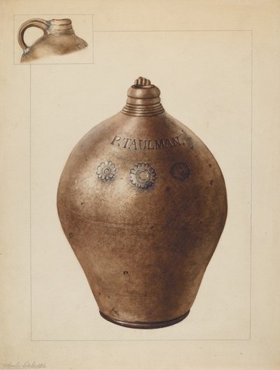 Sürahi, ç. 1937. by Yolande Delasser