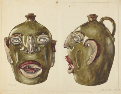 Sürahi, ç. 1940. by Yolande Delasser