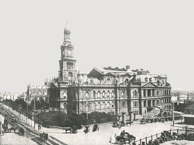 Yeni Belediye Binası, Sidney, Avustralya, 1895. by York and Son