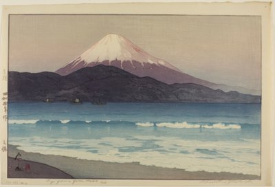 Miho konumundan Fujiyama by Yoshida Hiroshi