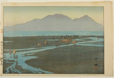 Unzen Dağı by Yoshida Hiroshi
