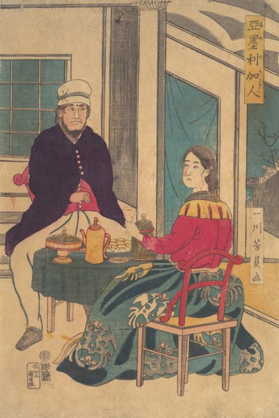 Amerikan, 1862. by Yoshikazu