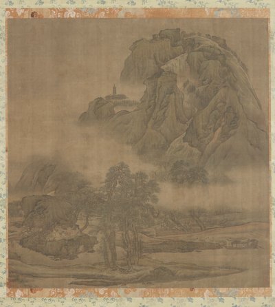 Nehir kıyısında piknik, Qing hanedanı, 18. yüzyıl. by Yuan Jiang