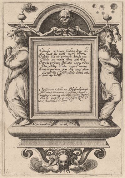 Baş sayfa by Zacharias Dolendo after Jacques de Gheyn II