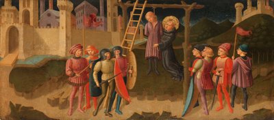 Tolentino Aziz Nikolaos Asılmış Bir Adamı Kurtarmak Tolentino Aziz Nikolaos asılan bir adamı kurtardı by Zanobi di Jacopo Machiavelli (attributed to)