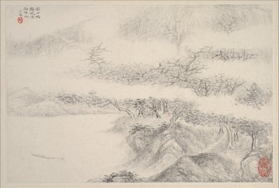 Manzaralar, 1644 tarihli. by Zhang Feng