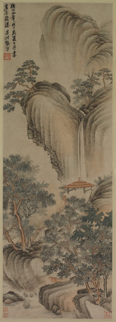 Boş Arbor ve Hızlı Şelale, 1468. by Zhang Ning