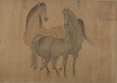 Sekiz At. by Zhao Mengfu