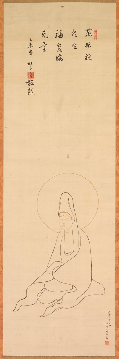 Beyaz Cüppeli Guanyin, 1200