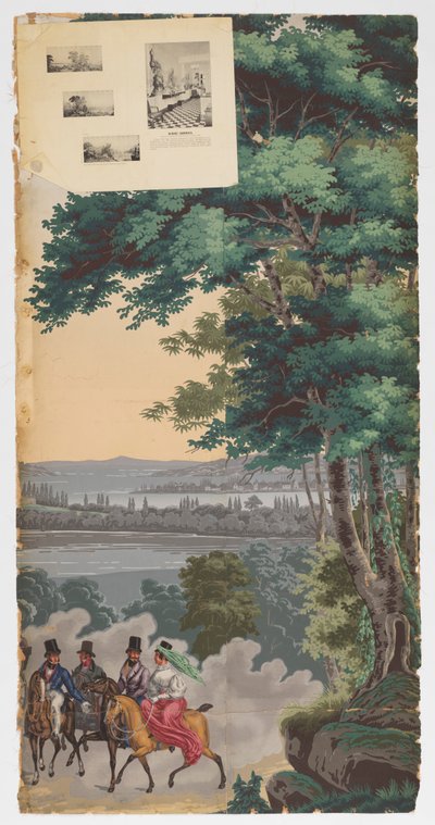 Manzaralı Amerika by Zuber and Cie, Rixheim, Alsace