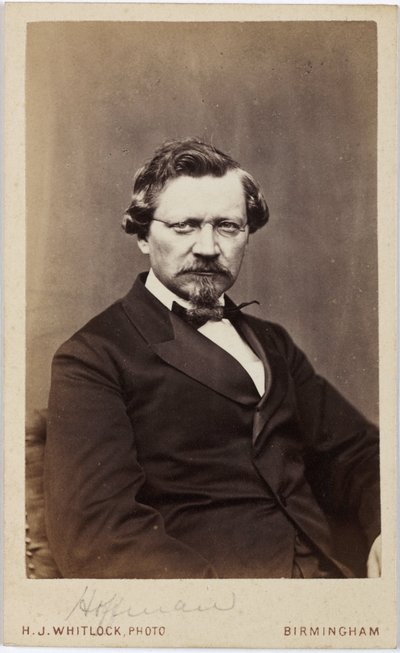 August Wilhelm von Hofmann, Alman organik kimyager, 19. yüzyılın ortaları by Frederick (attr. to) Barnard