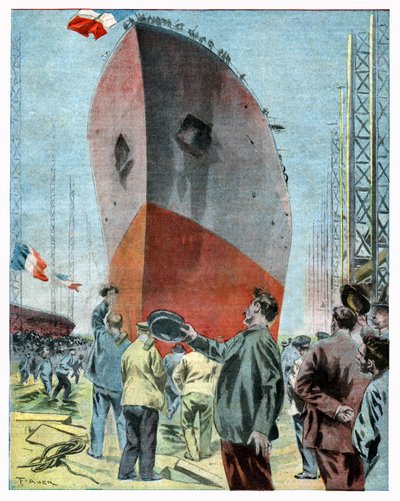 Zırhlı Le Jean Bart by . .