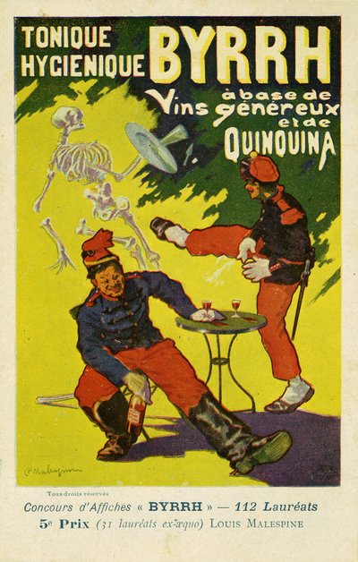 Byrrh Tonique Hygenique, absinthe