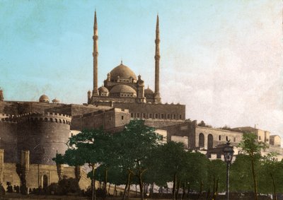 Kahire, Selahaddin Kalesi (Mısır). 1920 dolaylarında (fotoğraf) by . .