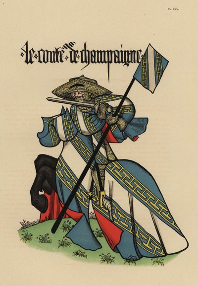 Standart ile Şampanya Kontu, Comte de Champagne by John Pardon