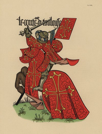 Toulouse Kontu, Kont de Toulouse, standart by John Pardon