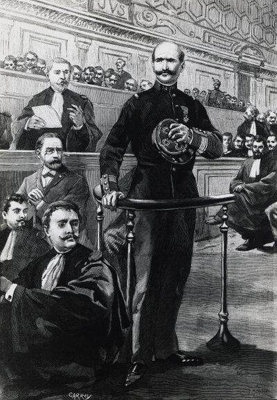 Emile Zola davası sırasında Komutan Charles Walsin-Esterhazy