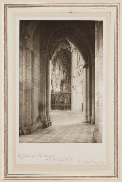 Ely Katedrali, Güney Koridordan Sekizgen by John Pardon