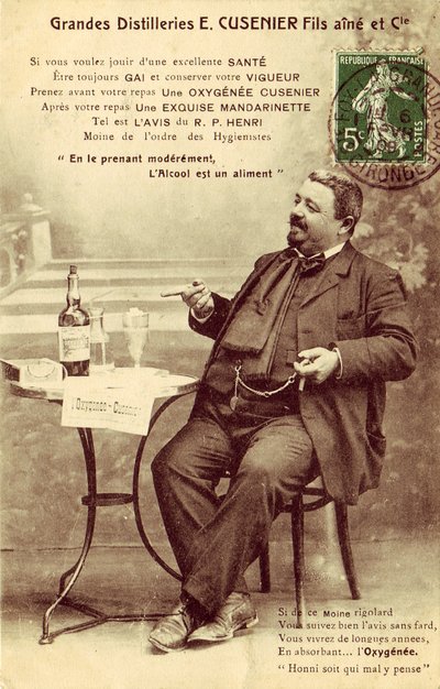"Alkol bir gıdadır" by Frederick (attr. to) Barnard