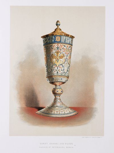 Emaye ve gümüş kadeh, Rusça by John Pardon