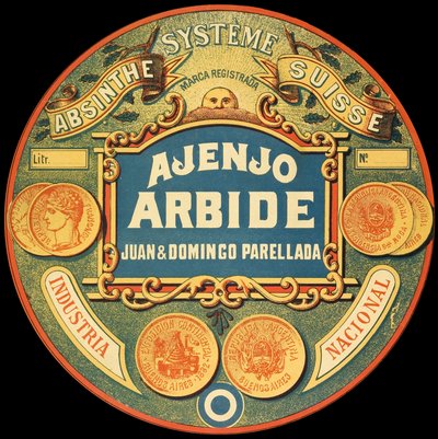 Arjantinli absinthe markası Ajenjo Arbide