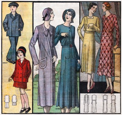 otuzlu yıllarda moda by . .
