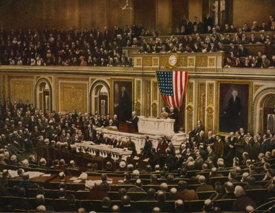 Dünyanın Özgürlüğü İçin Başkan Woodrow Wilson, Kongre