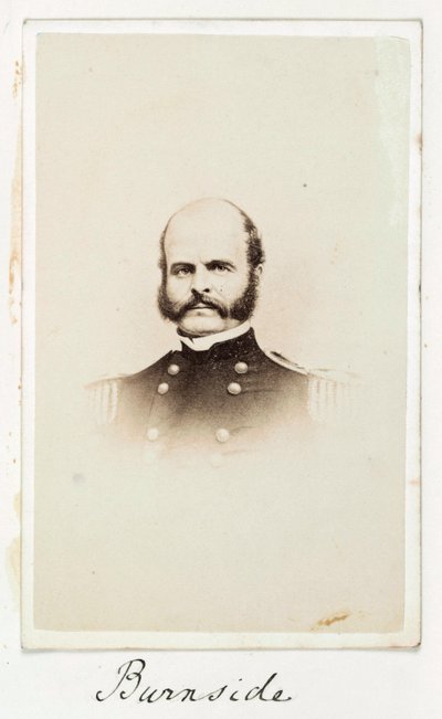 Genel Burnside, c 1863 by Frederick (attr. to) Barnard