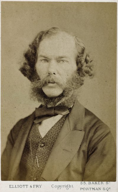 George Henry Lewes, İngiliz yazar ve filozof, c 1865-1878 by Ferdinand Georg Waldmuller