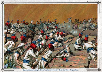 Guerre italo turque. italo türk savaşı. by Ferdinand Georg Waldmuller