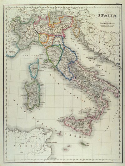 İTALYA 1858 by . .