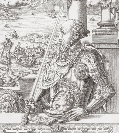 Jean Parisot de la Valette, portre. by . .
