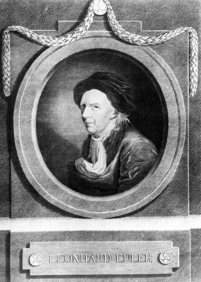 Leonhard Euler, İsviçreli matematikçi, 18. yüzyılın sonlarında by Frederick (attr. to) Barnard