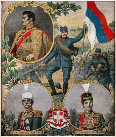 Sırp ulusal kahramanları. Sırp ulusal kahramanları. by Ferdinand Georg Waldmuller