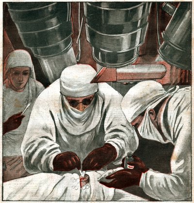 Operasyon de chirurgie filmee. Ameliyat yayınlandı. by Ferdinand Georg Waldmuller